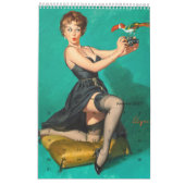 2026 Pin Up Calendar カレンダー (1月 2027)
