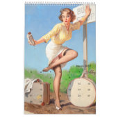 2026 Pin Up Calendar カレンダー (3月 2027)