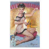 2026 Pin Up Calendar カレンダー (2月 2027)