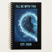 2026 Planner Bald Eagle Heart Love 1 Custom Year プランナー手帳 (正面)