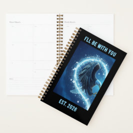 2026 Planner Bald Eagle Heart Love 1 Custom Year プランナー手帳