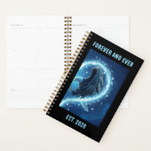 2026 Planner Bald Eagle Heart Love 2 Custom Year プランナー手帳 (ディスプレー)