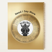 2026 Planner Funny She Who Wears The Crown Rules プランナー手帳 (裏面)