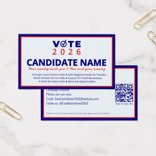 2026 Political Campaign Candidate Election Contact (オフィス)