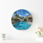 2026 Pool Clock ラージ壁時計 (ホーム)