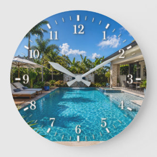 2026 Pool Clock ラージ壁時計