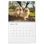 2026 Poppet and the Wolfpack カレンダー (2月 2027)