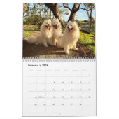 2026 Poppet and the Wolfpack カレンダー (2月 2026)