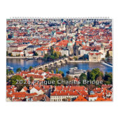 2026 Prague - Charles Bridge Calendar カレンダー (カバー)