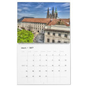 2026 Prague - St. Vitus Cathedral Calendar カレンダー (3月 2027)