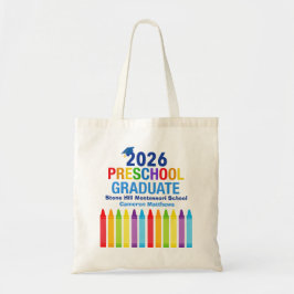 2026 Preschool Graduate Cute Custom Graduation トートバッグ