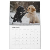 2026 Puppies Wall Calendar カレンダー (1月 2027)