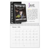 2026 Raeann Blake Books Calendar カレンダー (2月 2026)
