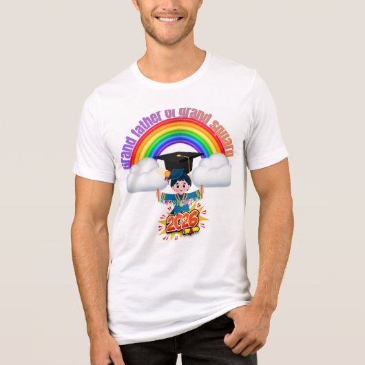 2026 Rainbow ファミリー 卒業記念Tシャツ トライブレンドTシャツ (正面)