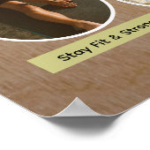 2026 Random Modern Circle Photo Vision Poster ポスター (角)