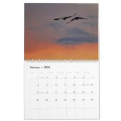 2026 Raptor Rapture カレンダー (2月 2026)