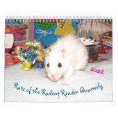 2026 RATS of the Rodent Reader Calendar B カレンダー (カバー)