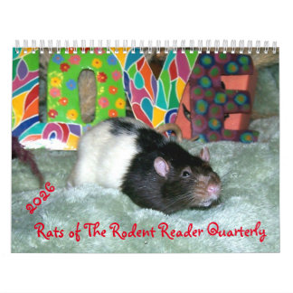2026 RATS of the Rodent Reader Calendar I カレンダー
