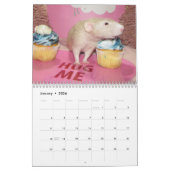 2026 RATS of the Rodent Reader Calendar I カレンダー (1月 2026)