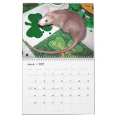 2026 RATS of the Rodent Reader Calendar I カレンダー (3月 2027)