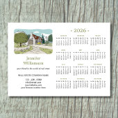 2026 Real Estate Agent Calendar House Magnet