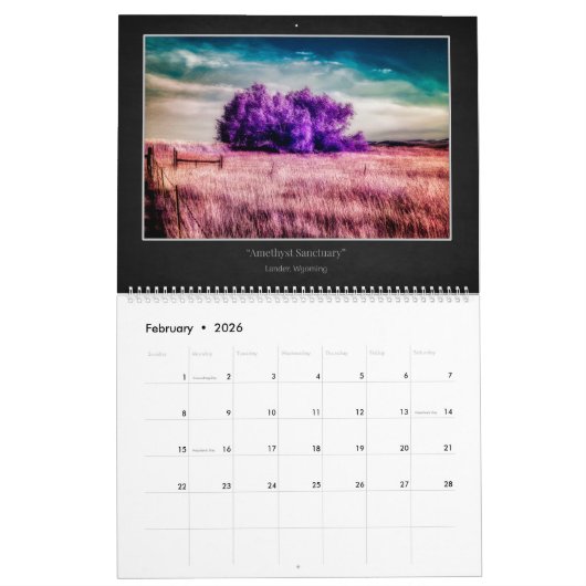 2026- Realm of Dreams Calendar カレンダー (2月 2026)