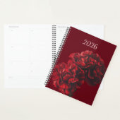 2026 Red Carnations Planner プランナー手帳 (ディスプレー)