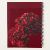 2026 Red Carnations Planner プランナー手帳 (裏面)