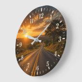 2026 Road Watch ラージ壁時計 (傾斜)