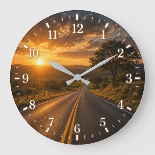 2026 Road Watch ラージ壁時計 (正面)