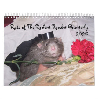 2026 Rodent Reader Calendar H カレンダー