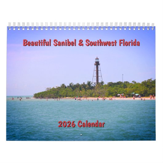 2026 Sanibel & Southwest Floridaウォールカレンダー カレンダー (カバー)