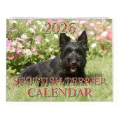 2026 SCOTTISH TERRIER CALENDAR カレンダー (カバー)