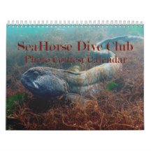 2026 SeaHorse ダイビングクラブ フォトコンテスト カレンダー
