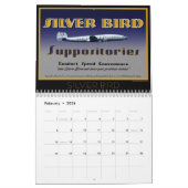 2026 Seaplanes and Citrus Calendar カレンダー (2月 2026)