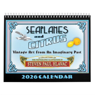 2026 Seaplanes and Citrus Calendar カレンダー