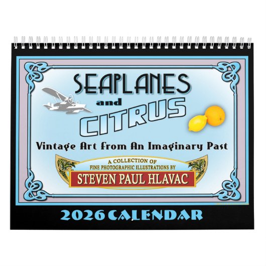 2026 Seaplanes and Citrus Calendar カレンダー (カバー)