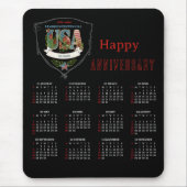 2026 Semiquincentennial Botanical Calendar  マウスパッド (正面)