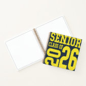 2026 Senior Year Modern Graphic Keepsake Autograph ノートブック (内部)