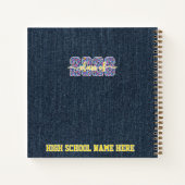 2026 Senior Year Scrapbook and Autograph Book ノートブック (裏面)