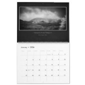 2026 Shades of Light & Shadow Calendar カレンダー (1月 2026)