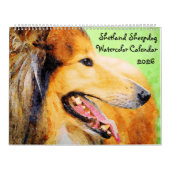 2026 Shetland Sheepdog Sheltie Mama Owner カレンダー (カバー)