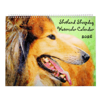 2026 Shetland Sheepdog Sheltie Mama Owner カレンダー