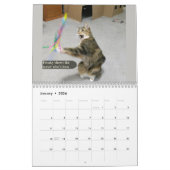 2026 silly cat Calendar カレンダー (1月 2026)