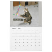 2026 silly cat Calendar カレンダー (1月 2027)