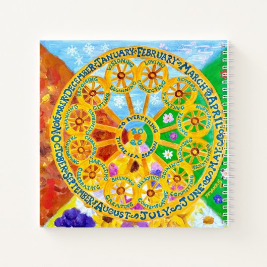 2026 Sketch and Write Journal ノートブック (裏面)