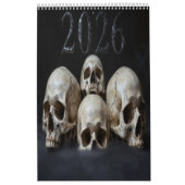 2026 Skull Art Calendar カレンダー (カバー)