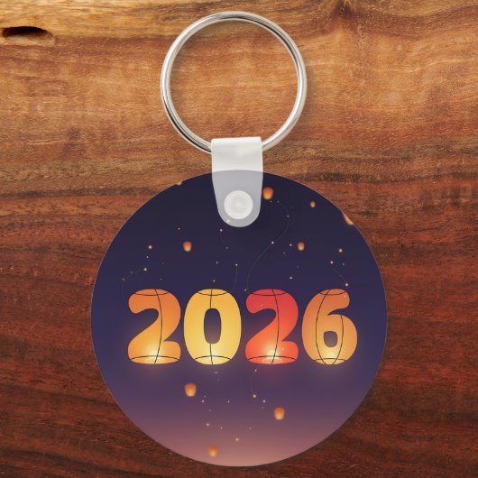 2026 Sky Lanterns Twilight Celebration Double-Side キーホルダー (正面)