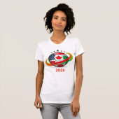 2026 Soccer World Tournament Tシャツ (正面フル)