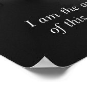 2026 Solo Museum Moment Print ポスター (角)